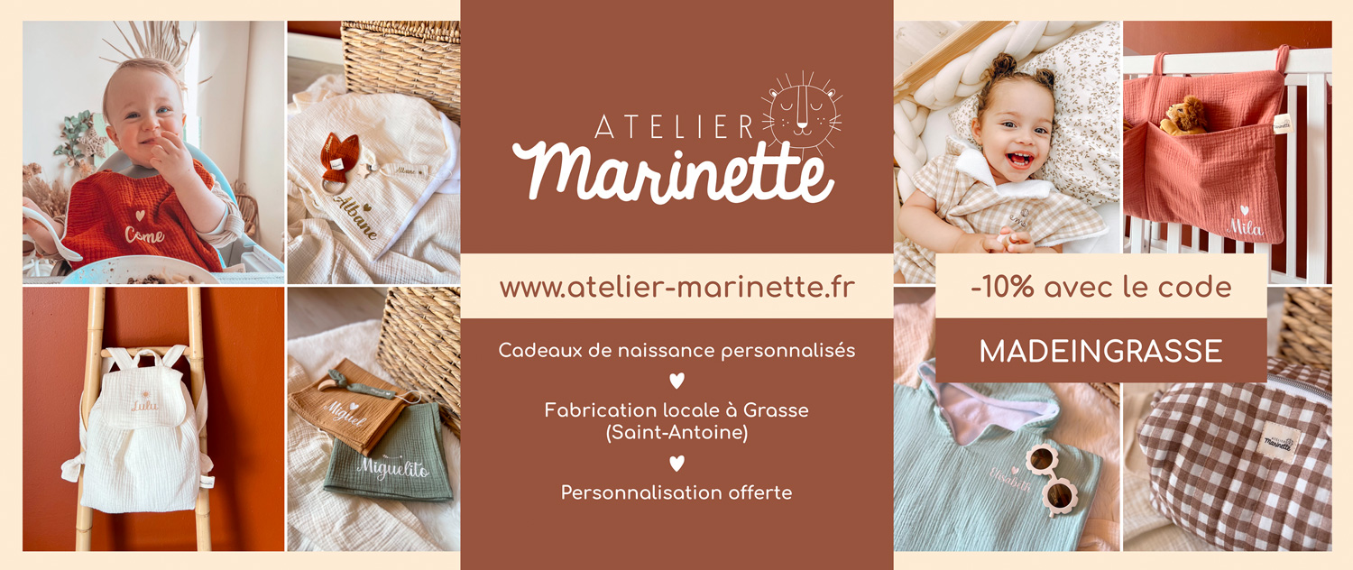 support imprimé salon atelier marinettte