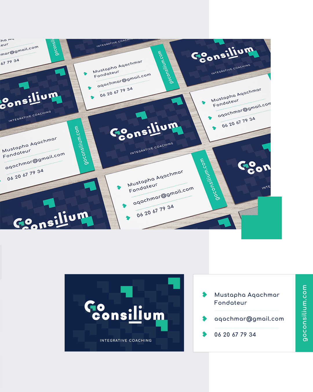 Cartes de visite proposition 3 Go Consilium