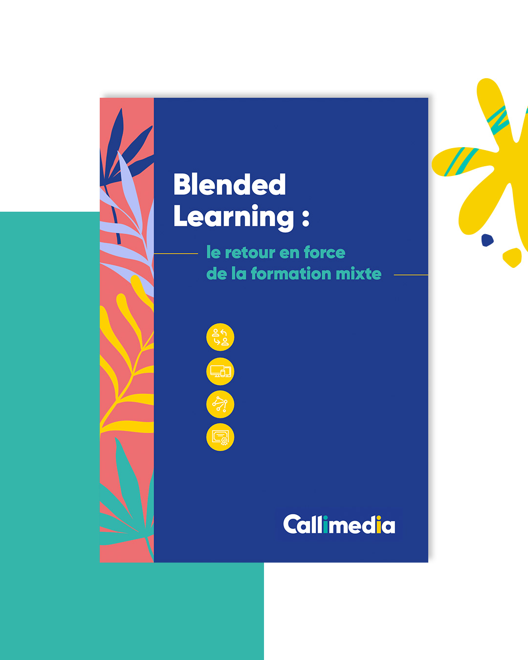 Blended learning - livre numérique - couverture