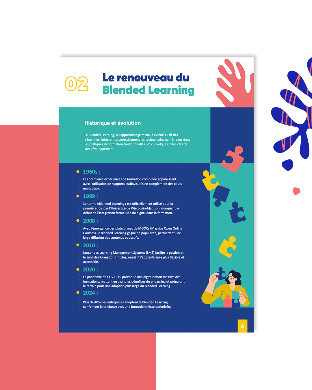 Blended learning - livre numérique - contenu